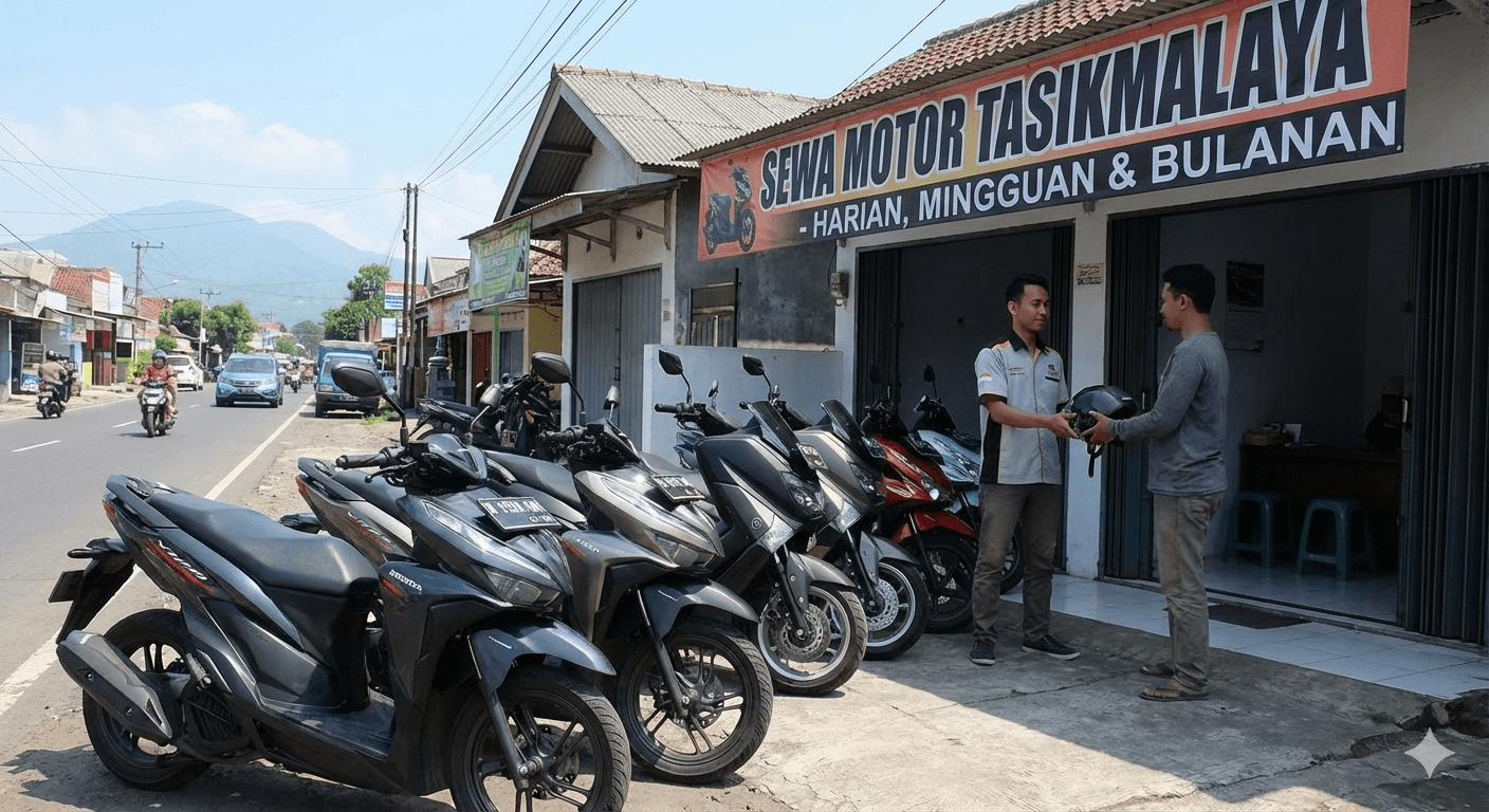 Sewa Motor Murah Priangan Timur: Solusi Hemat Keliling Tasikmalaya & Ciamis