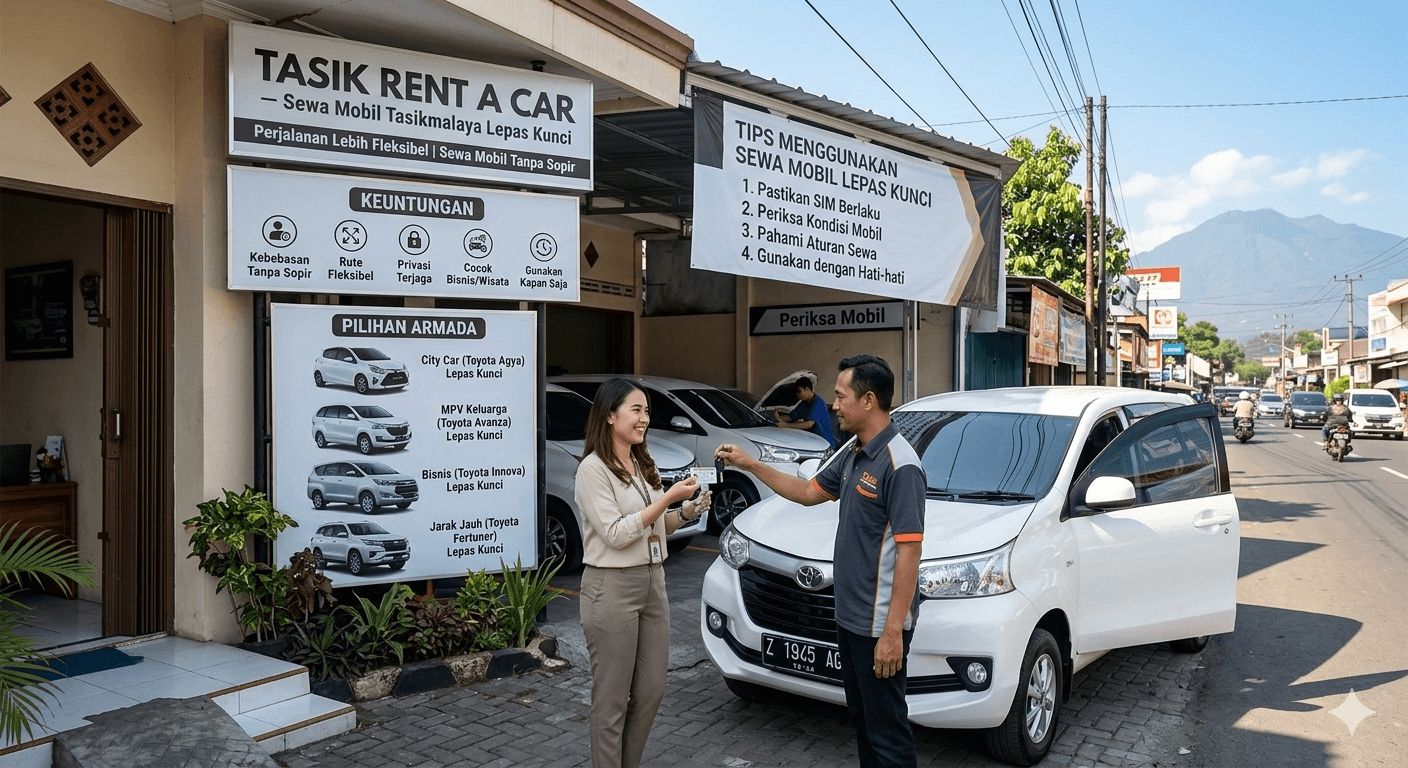 Sewa Mobil Tasikmalaya Lepas Kunci untuk Perjalanan Lebih Fleksibel