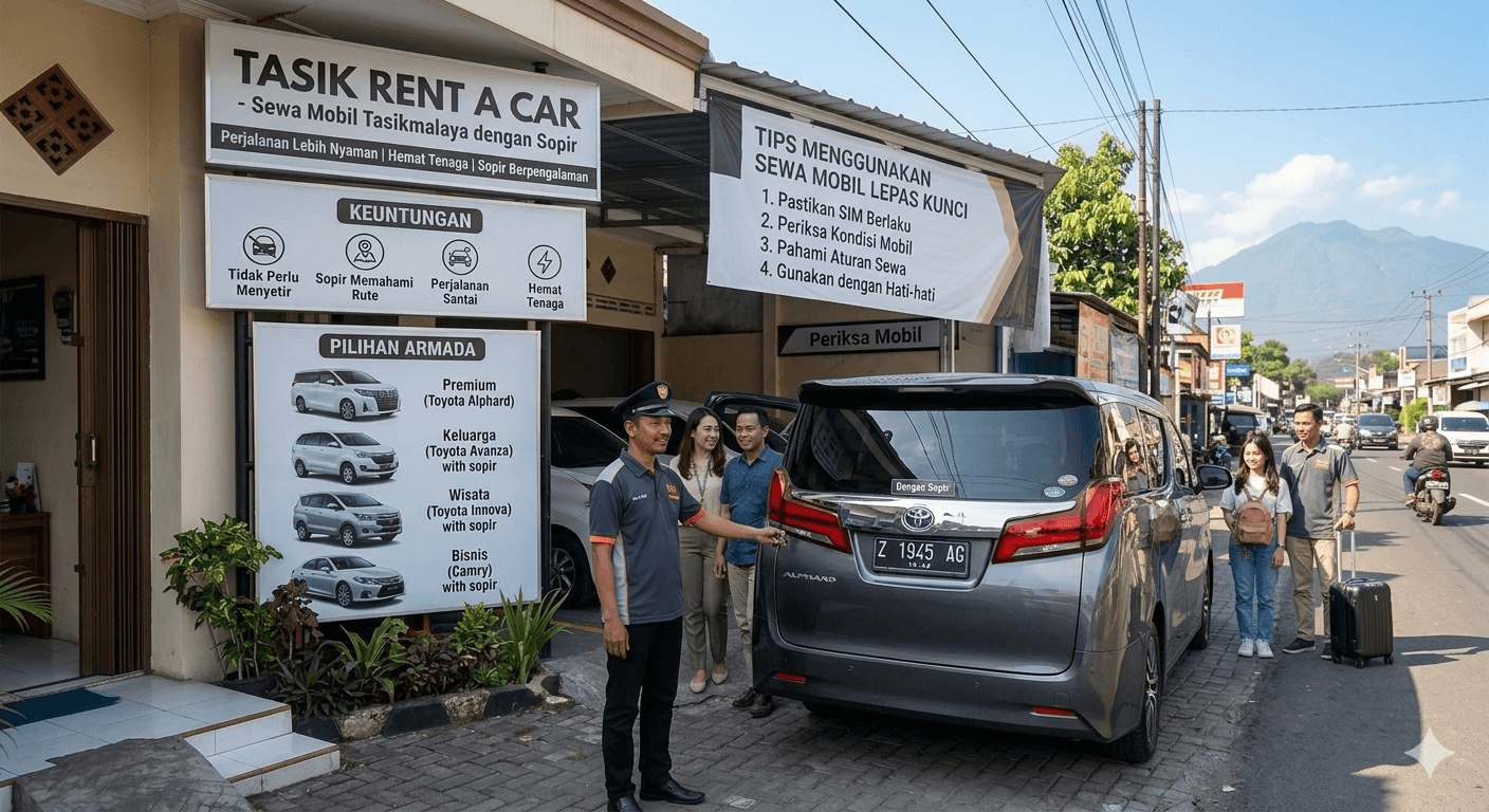 Sewa Mobil Tasikmalaya dengan Sopir untuk Perjalanan Lebih Nyaman