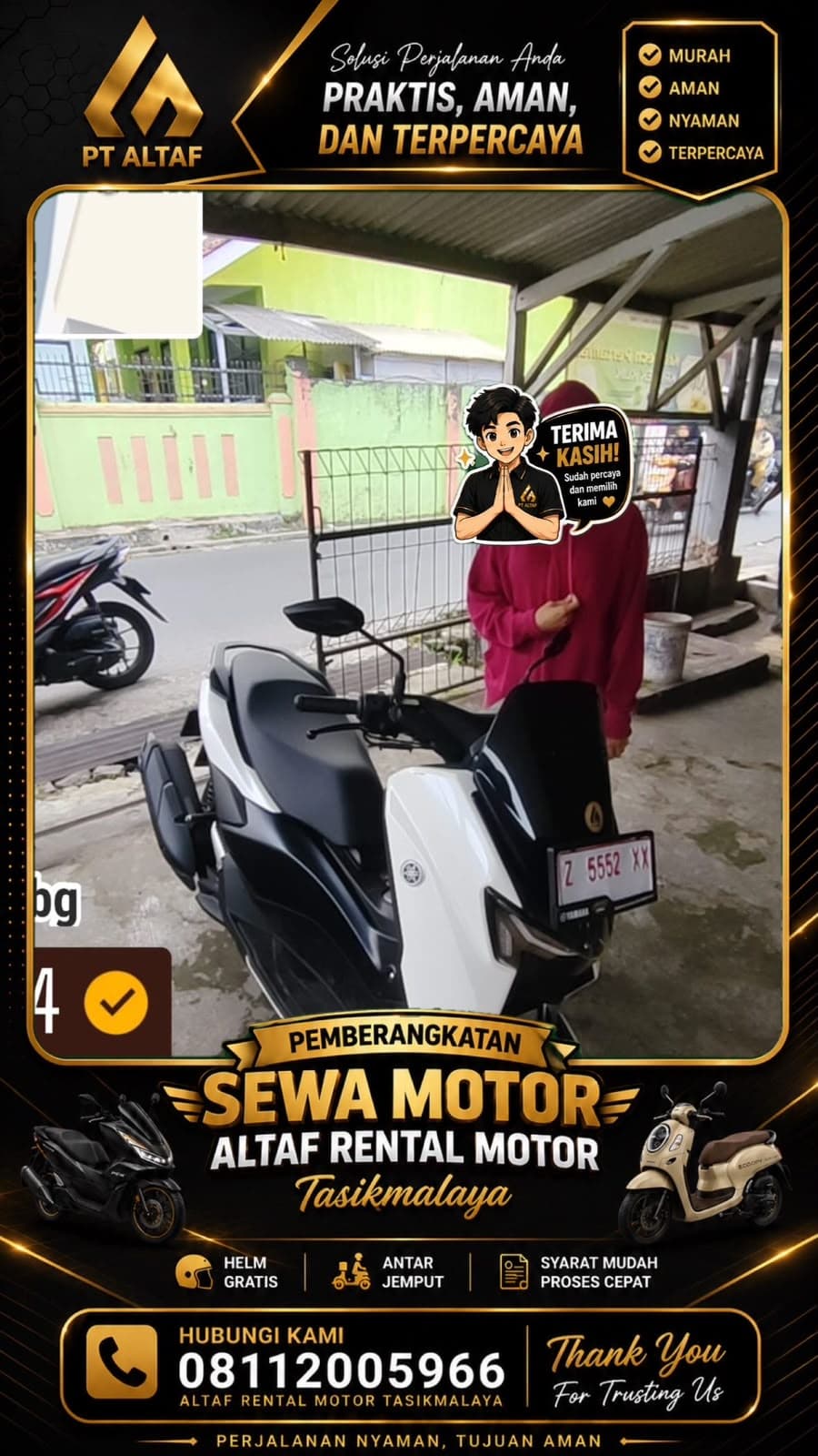 Sewa Motor Tasikmalaya untuk Wisata dan Mobilitas Harian