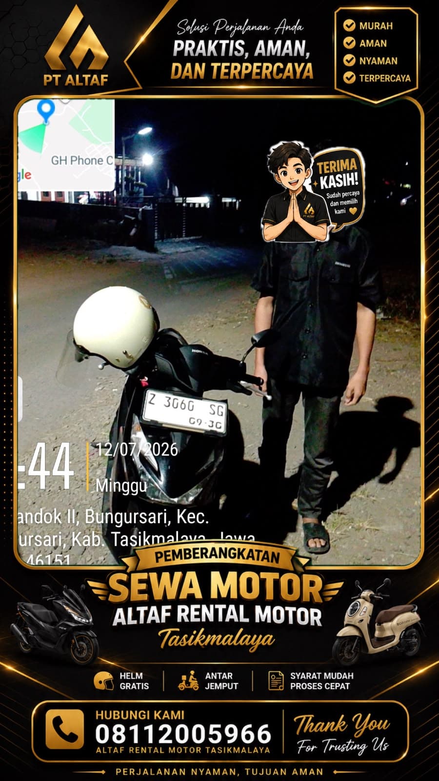 Rental Motor Tasikmalaya untuk Wisata dan Kebutuhan Harian