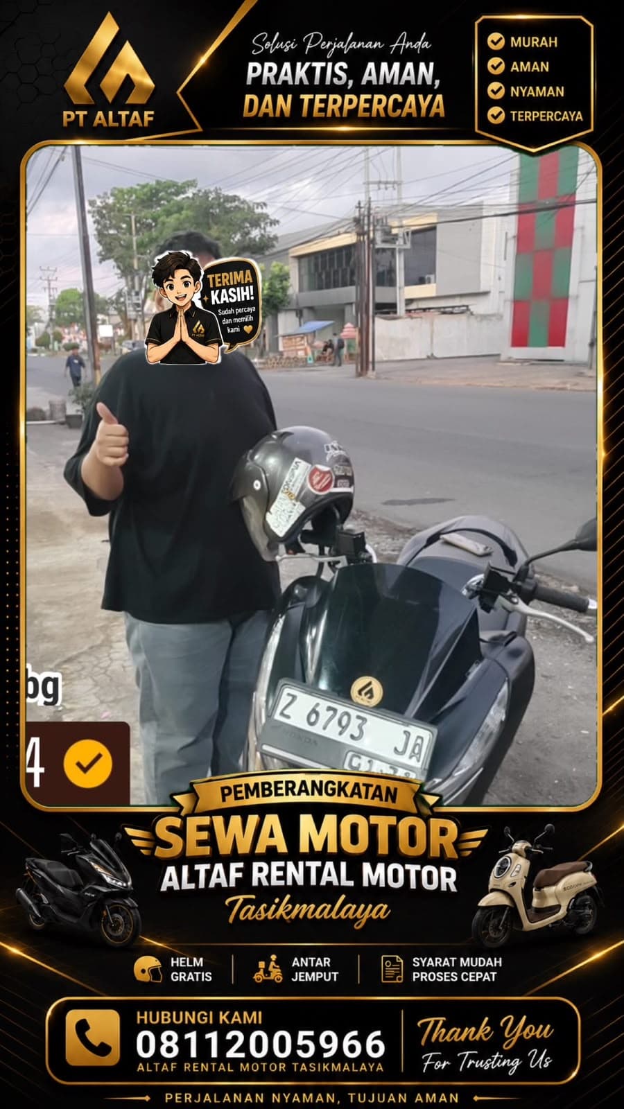 Sewa Motor Dekat Terminal Garut untuk Wisata dan Mobilitas